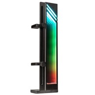 KOLINK Grafički držač Core Pro Aluminum Infinity Mirror GPU Support, crni, COREPRO-VGA-S-INF