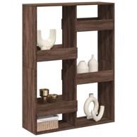 Sobna pregrada boja hrasta 100x33x135 cm konstruirano drvo