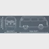 COBI Volkswagen T2b Bus, 1:35, narančasta 