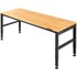 VEVOR Radni stol podesive visine 121,9 x 50,8 x 96,8 cm smeđi