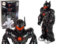 Interaktivni robot:, crni, funkcija hodanja, zvuk i svjetla