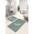 MILA HOME Zelene kupaonske prostirke u setu 2 kom 60x100 cm
