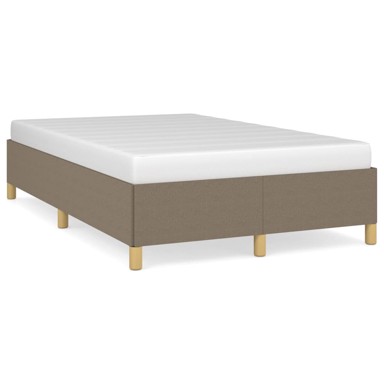 Okvir kreveta Taupe 120x190 cm Tkanina