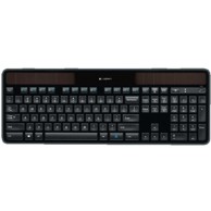 LOGITECH Bežična solar tipkovnica K750, crna