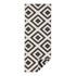 NORTHRUGS Vanjski tepih Malta 80x345 cm, krem-crni