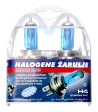 MI3 Žaruljice H4 12V 60/55W XENON BLUE 2/1