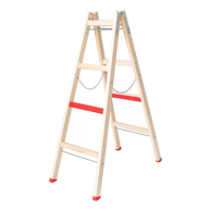 Drvene profesionalne ljestve 4 gazišta (150 cm)