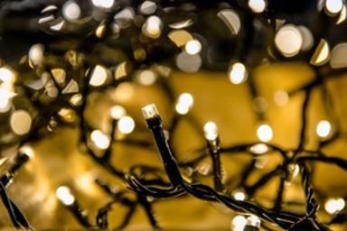 DEKORTREND LED vanjske lampice 180 LED, 9 m, toplo bijele