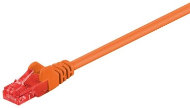 U/UTP Mrežni kabel CAT6, PVC, 1 m, narančasti