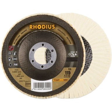 GRANIT Filcani disk za poliranje, 125 x 22,23 mm, tvrdi