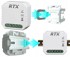 RTX Dvosmjerni ugradni relej ZigBee Tuya, radi bez N vodiča