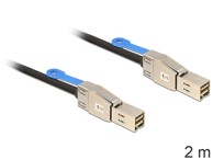 DELOCK SAS kabel, vanjski, 2 m