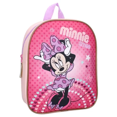 MINNIE MOUSE Ruksak I Like Smiles, ružičasto