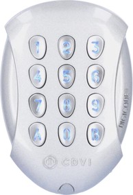 CDVI SECURITY Brava s kodom, IP65, Bluetooth