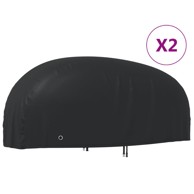 Navlake za motocikl 265 x 105 x 125 cm od tkanine 210D Oxford, 2 kom.