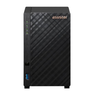 ASUSTOR NAS AS1202T, tower, Realtek, 1 GB DDR4, 0 TB, ADM, crno