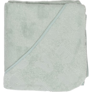 BUBABA BY FREEON Ručnik abeceda, 100x100 cm, zeleni