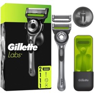 GILLETTE Muški brijač, 2 oštrice, piling traka, magnetski stalak, putna torbica