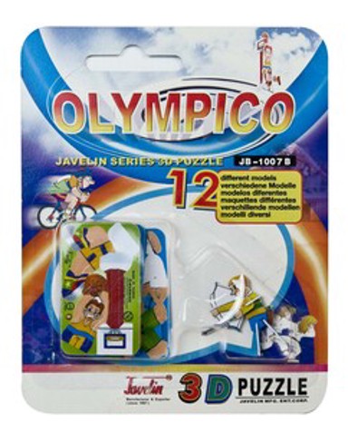 JAVELIN Blok 12 slagalica 3D JB-1007B, sport