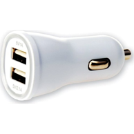 TECHLY Auto punjač USB 5 V/1 A/2,1 A, bijeli