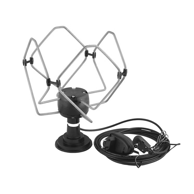 KORONA Sobna TV antena DVB-T/FM, crna