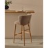 KAVE HOME Svjetlo smeđa barska stolica (visine sjedala 75,5 cm) Ciselia 