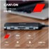 CANYON USB hub 8u1, s 1 HDMI, 1 Gigabit Ethernet,1 USB C female