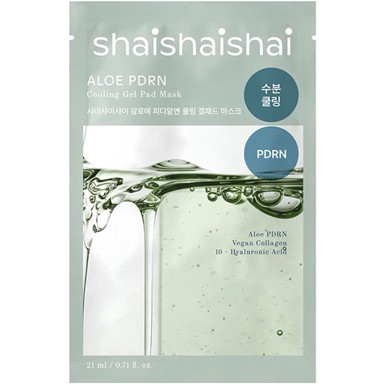 SHAISHAISHAI Gel maska Aloe PDRN Cooling Gel Pad Mask, 1 kom / 21 ml