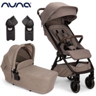 NUNA Dječja kolica 2u1 Trvl LX + Lytl, cedar