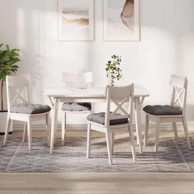 Jastučići za sjedenje 4 kom 45x45x12 cm od tkanine, sivo-smeđi