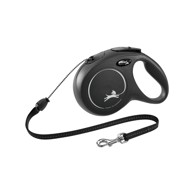 FLEXI New Classic S uže 5 m crna