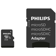 PHILIPS Memorijska kartica FM64MP45B/00, 64 GB, MicroSDXC, UHS-I, Class 10