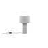 TRIO Svijetlo siva stolna lampa (visina 40 cm) Bale 