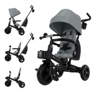 KINDERKRAFT Tricikl Aveo Plus 2, sivi
