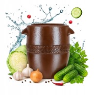 BE Kamena bačva 30 L, tradicionalna, za kiseljenje krastavaca i kupusa