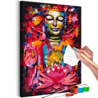 Slika za samostalno slikanje Feng Shui Buddha 40x60