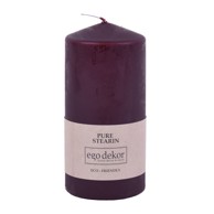 EGO DEKOR Tamnocrvena svijeća Eco candles Top, 30 h
