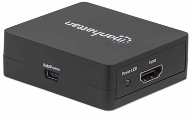 MANHATTAN Razdjelnik, 2x HDMI, napajanje putem USB