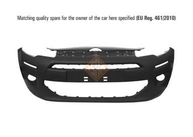 ISAM Prednji branik Citroen C3 13-16
