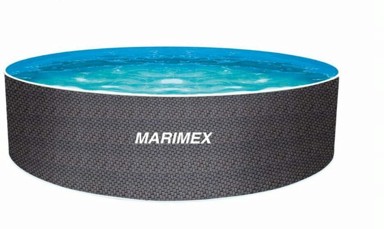MARIMEX Samostojeći bazen Orlando Premium DL 4,60 × 1,22 m, bez dodataka, ratan motiv