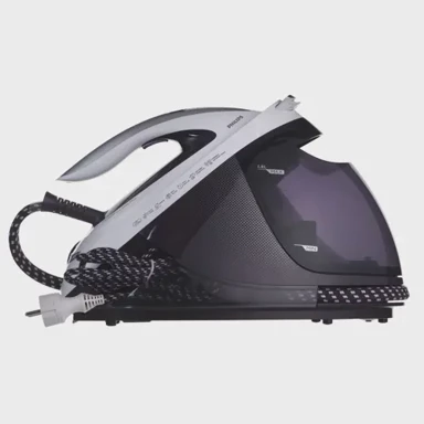 PHILIPS Parna postaja GC9660/30, 2700 W, 1.8 L, T-ionicGlide, ljubičasta, bijela