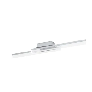 Stropna lampa Palmital 97965, LED 2x10 W, 2x1300 lm, IP44, krom i prozirna