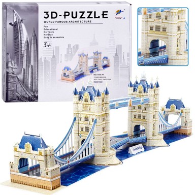 3D puzzle TOWER BRIDGE 120 kom.
