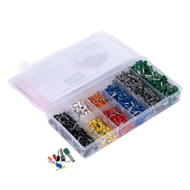 AMIO Set kabelskih konektora 800 kom 04461, višebojna