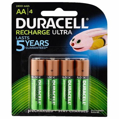 DURACELL Baterija punjiva, 1.2V AA DC1500 NiMH, 2500 mAh