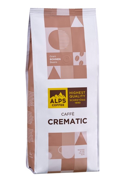 ALPS COFFEE Kava Caffe Crematic, 1 kg, u zrnu