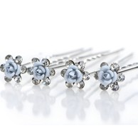 Ukosnica Blue Crystal Flower