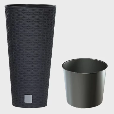 Cvjetnjak RATO TUBUS, 30 x 57 cm, antracit