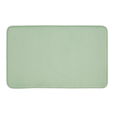 CATHERINE LANSFIELD Svijetlo zelena kupaonska prostirka od memorijske pjene 50x80 cm