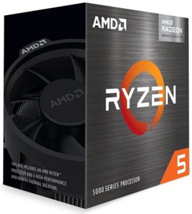 AMD Procesor Ryzen 5 5600G BOX, s. AM4, 3.9GHz, HexaCore, Radeon Graphics, Wraith Stealth